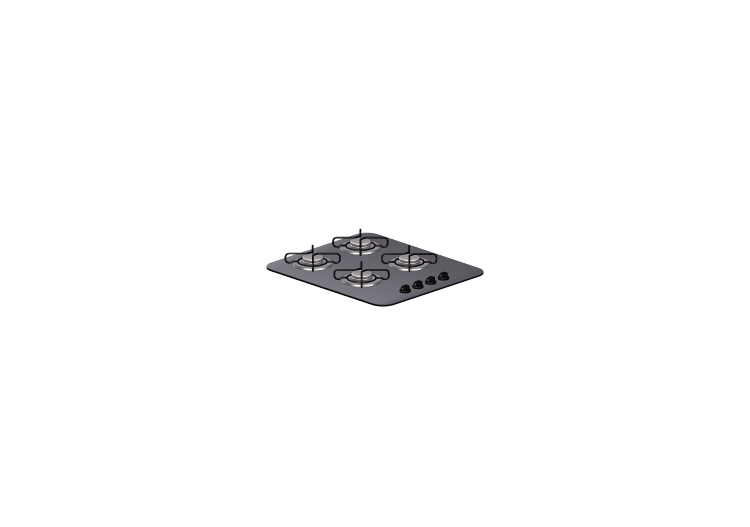 3D Electrical Appliances - 4 Burner cooking top - ACCA... 3D Electrical Appliances - 4 Burner cooking top - ACCA...