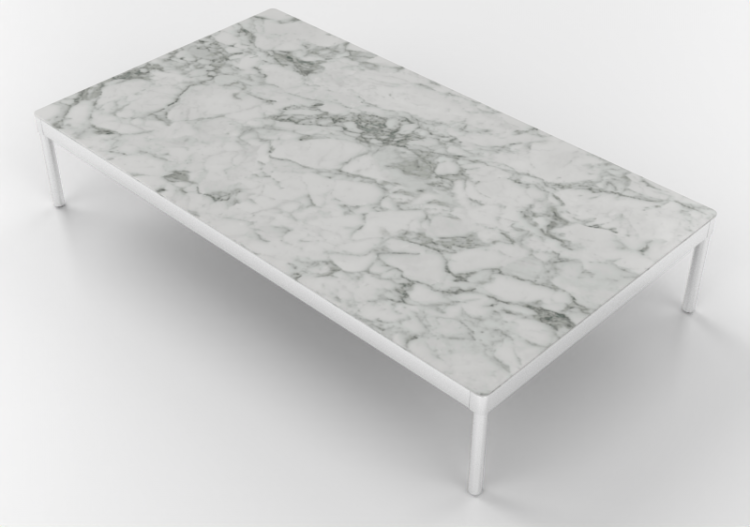 Tavoli 3D - Tavolino in marmo - Desalto - Icaro - ACCA...