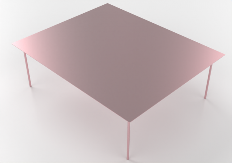 Mesas 3D - Mesa de centro de metal - Desalto - Softer than...