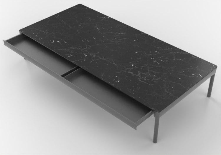 Mesas 3D - Mesa de centro de mármore - Desalto - Icaro -...