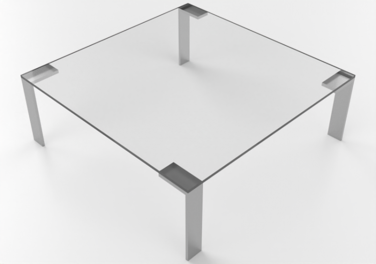 Tables 3D - Table en verre - Desalto - Liko - ACCA software