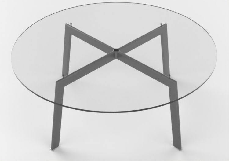 3D Tables - Glass Table - Desalto - Link - ACCA software