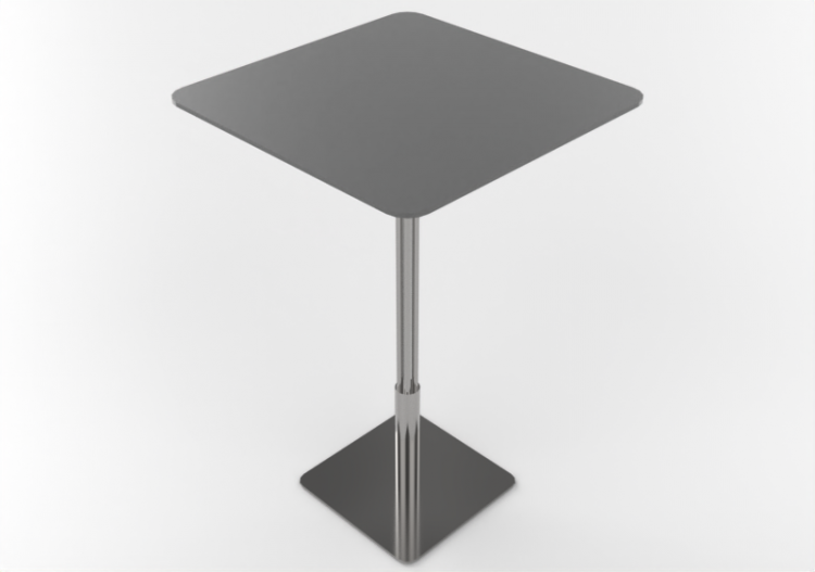 3D Tables - Metal table - Desalto - Ike - ACCA software