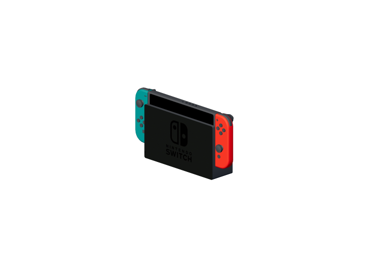 3D Electronic Devices - Nintendo Switch with dock - ACCA... 3D Electronic Devices - Nintendo Switch with dock - ACCA...