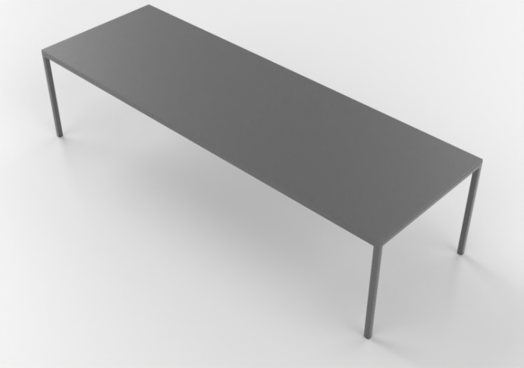 3D Tisch - Metalltisch - Desalto - Home 35 - ACCA software