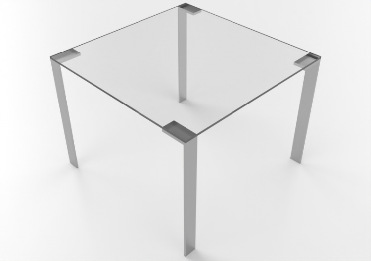 3D Tisch - Glastisch - Desalto - Liko - ACCA software
