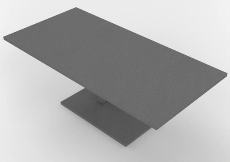 3D Tables - Stone Table - Desalto - Element - ACCA software
