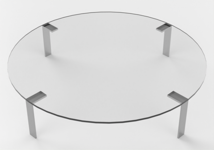 Tables 3D - Table en verre - Desalto - Liko - ACCA software