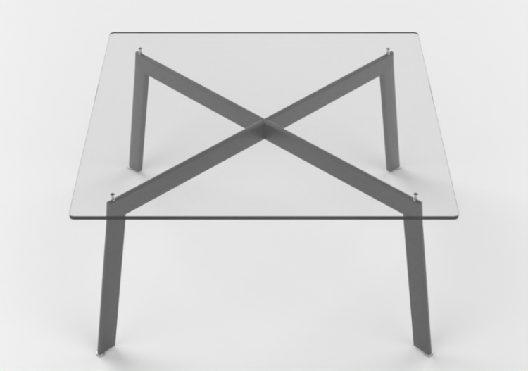 3D Tables - Glass Table - Desalto - Link - ACCA software