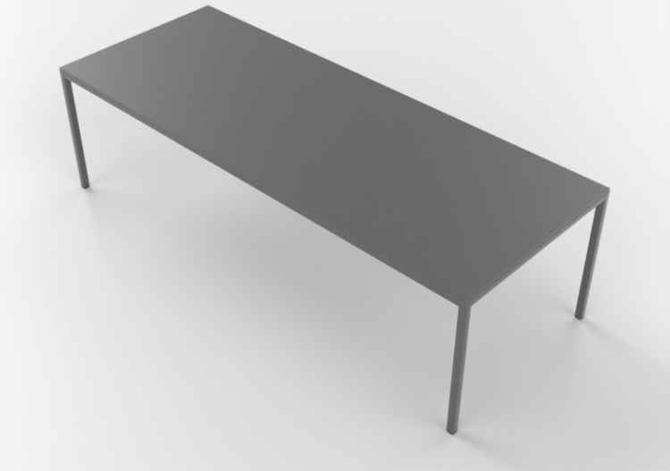 Tavoli 3D - Tavolo in metallo - Desalto - Home 35 - ACCA...