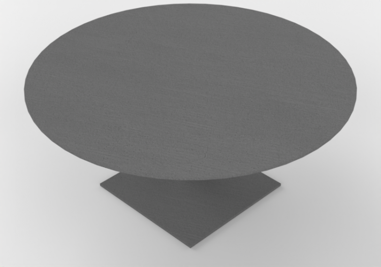 3D Tables - Stone Table - Desalto - Element - ACCA software