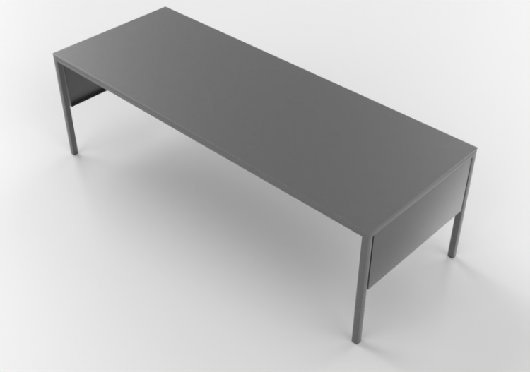 Tables 3D - Table en métal - Desalto - Office 35 - ACCA...