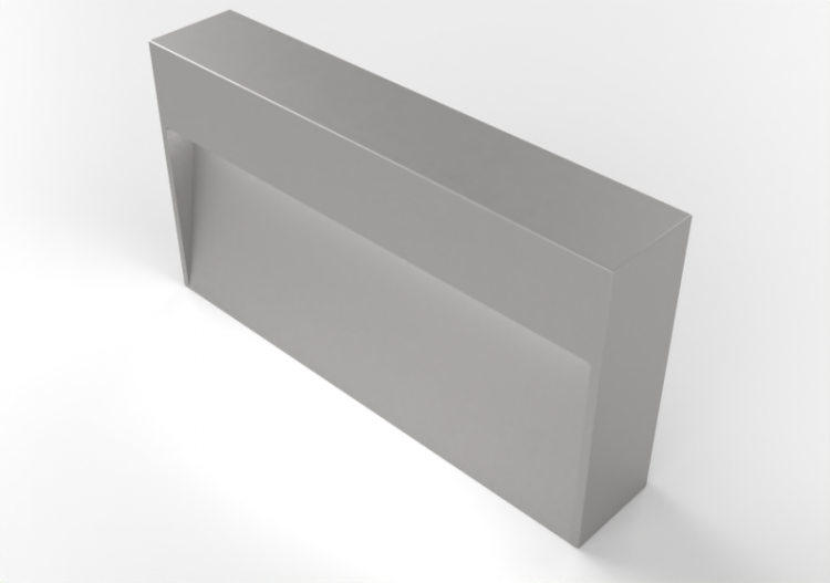 Candeeiro de parede 3D - Lâmpada de parede - Concrete -...