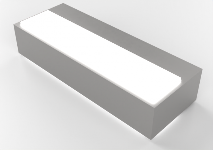 3D Wall Lamp - Wall-mounted Lamp - Concrete - Simes - ACCA...