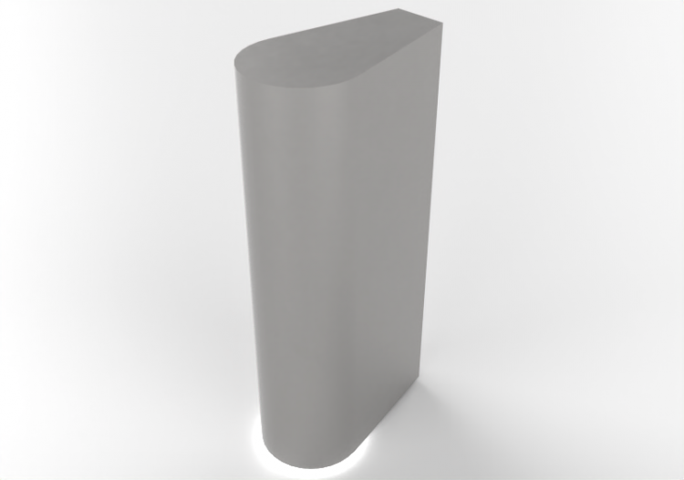 Lampe à parois 3D - Applique murale - Smooth - Simes - ACCA...