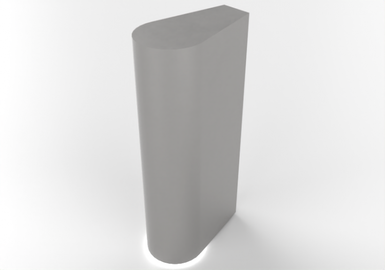 3D Wall Lamp - Wall-mounted Lamp - Mega Smooth - Simes -...