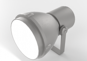 Spotlights and Floodlights 3D - Floodlight - Focus - Simes
