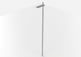 3D Street Lights - Pole mounted street light - Avenue - Simes