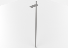 3D Street Lights - Pole mounted street light - Avenue - Simes