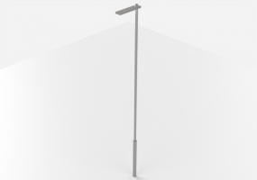 3D Street Lights - Pole mounted street light - Avenue - Simes