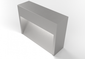 3D Post - Bollard - Concrete - Simes