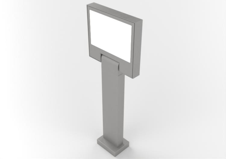 3D Post - Bollard - Movit - Simes - ACCA software