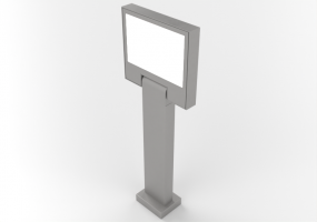 Postes de amarração 3D - Poste de amarração - Movit - Simes