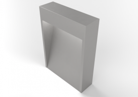 3D Post - Bollard - Concrete - Simes