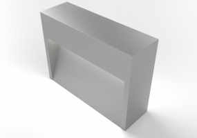 3D Post - Bollard - Concrete - Simes