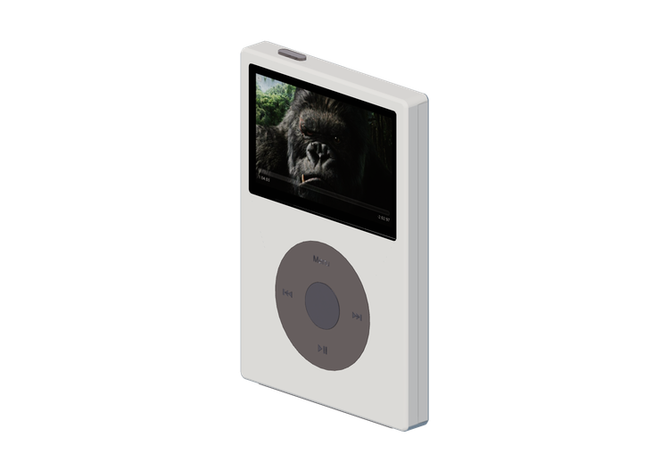 3D Handys und Computer - iPod classic Apple - ACCA software 3D Handys und Computer - iPod classic Apple - ACCA software