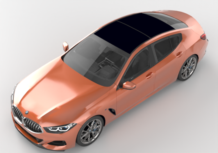 3D Cars - BMW M850i Gran Coupè 2021 - ACCA software