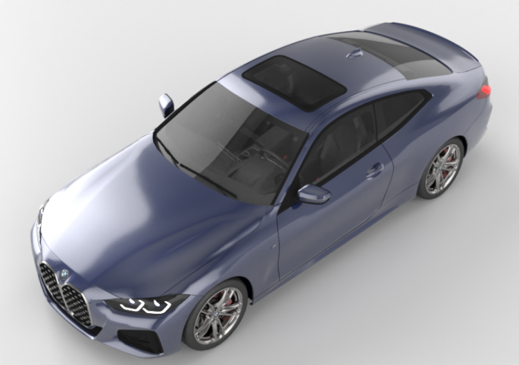 3D Cars - BMW M430i Coupè 2021 - ACCA software