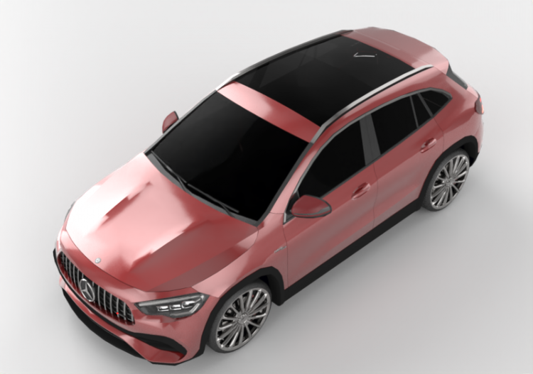 3D Autos - Mercedes AMG GLA35 2021 - ACCA software