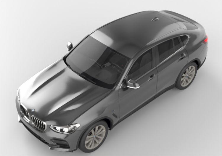 3D Cars - BMW X4 M40i 2020 - ACCA software