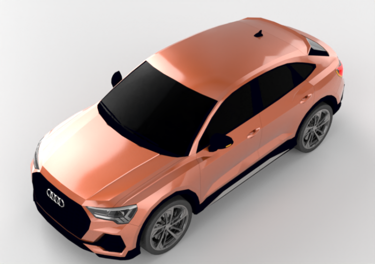Automobili 3D - Audì Q3 - ACCA software