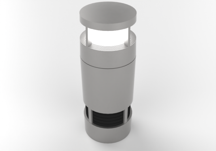 Bollards 3D - Borne - Reef - Simes - ACCA software