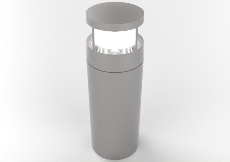 3D Post - Bollard - Micro Reef - Simes - ACCA software