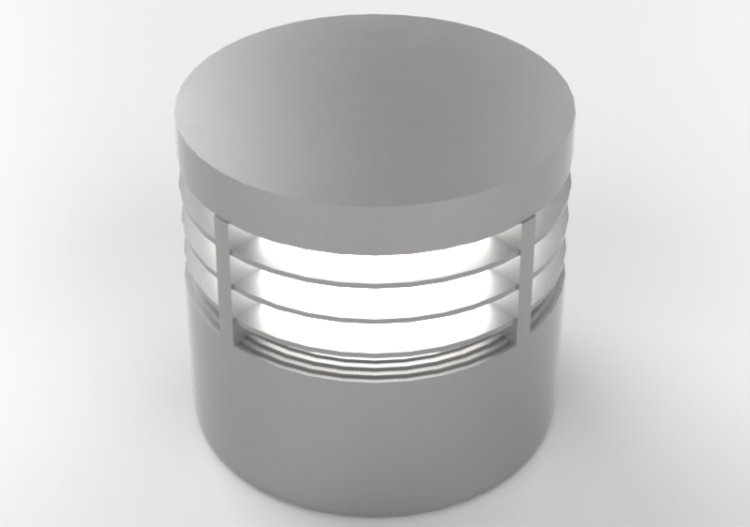 3D Floor lamp - Pavement Lamp - Micro Reef - Simes - ACCA...