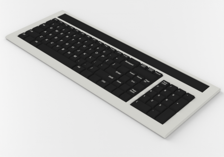 Celulares y Ordenadores 3D - Teclado para ordenador - ACCA...