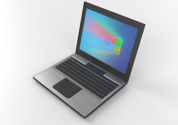 Cellulari e Computer 3D - Computer portatile per ufficio -...