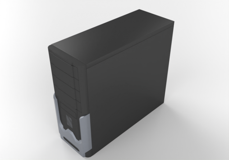 Computers and Mobile phones 3D - Office Computer - ACCA...