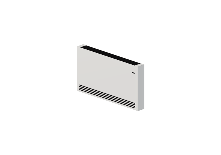 Radiator and fan coil units 3D - Wall mounted convector... Radiator and fan coil units 3D - Wall mounted convector...