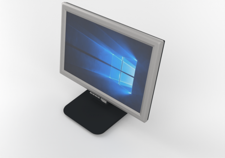 TV and Monitor 3D - Monitor 19 inches - ACCA software