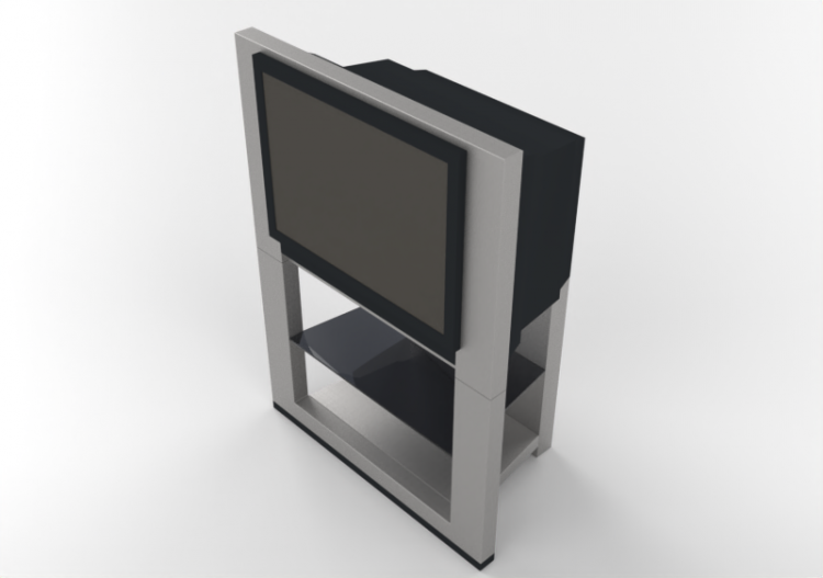 TV and Monitor 3D - Tv with cabinet - 32 inches - ACCA...