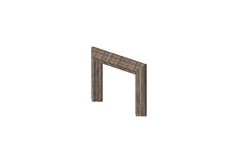 Chimeneas y Ductos 3D - Revestimiento para chimenea clásica... Chimeneas y Ductos 3D - Revestimiento para chimenea clásica...