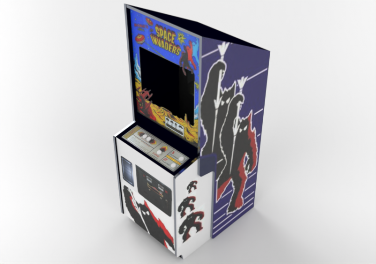 3D Toys - Space Invaders express cruiser - ACCA software