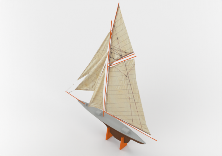 3D Toys - Ship model - ACCA software
