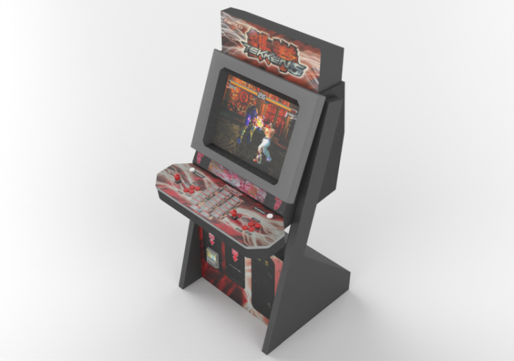 3D Spielzeug - Tekken 5 Arcade-Automat - ACCA software