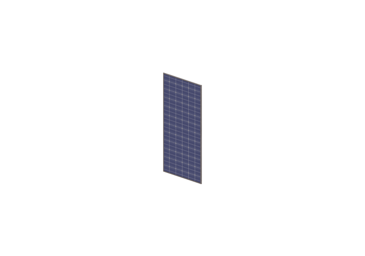 3D Photovoltaic - Photovoltaic Module - 1645mm x 990 mm -... 3D Photovoltaic - Photovoltaic Module - 1645mm x 990 mm -...