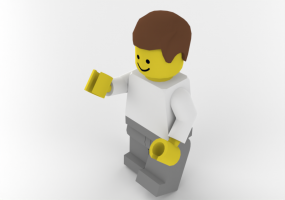 3D Toys - Small statue - Lego